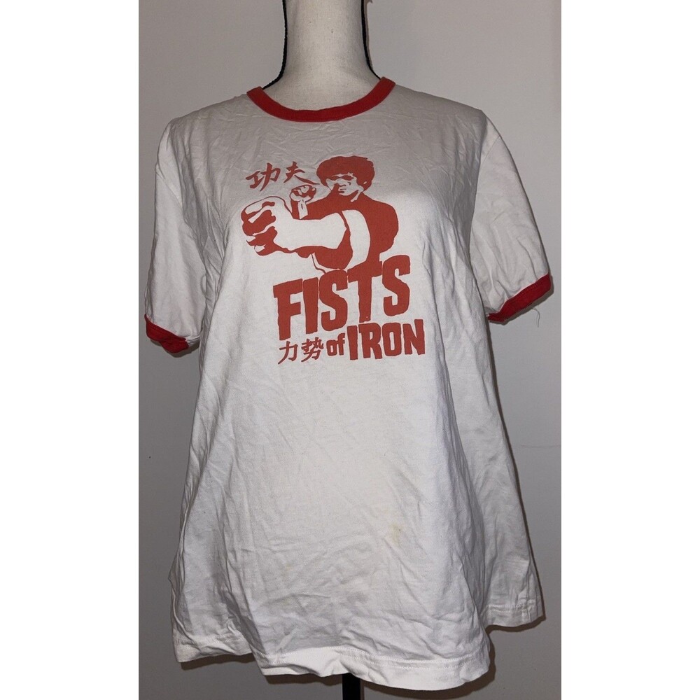 Old Navy Vintage Fit Bruce Lee Fists Of Iron Graphic T-shirt XL
